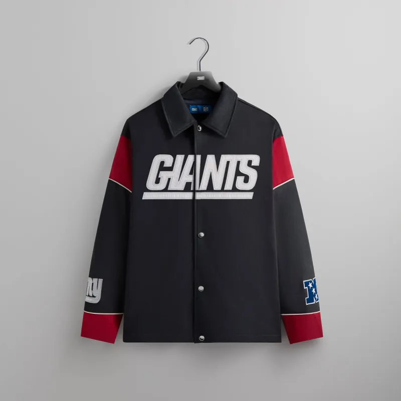 Kith & '47 for the NFL: Giants Kieran Coaches Jacket - Nocturnal sold by Kith