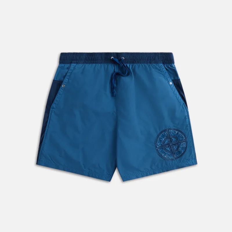 Stone Island Swim Trunk - Dark Blue sold by Kith