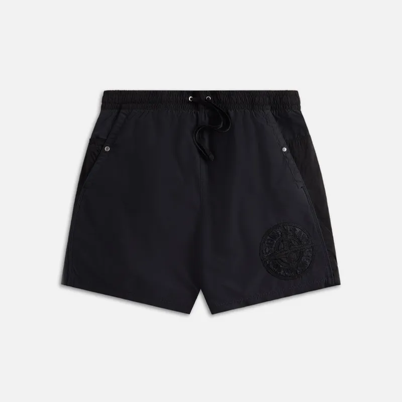 Stone Island Swim Trunk - Black sold by Kith