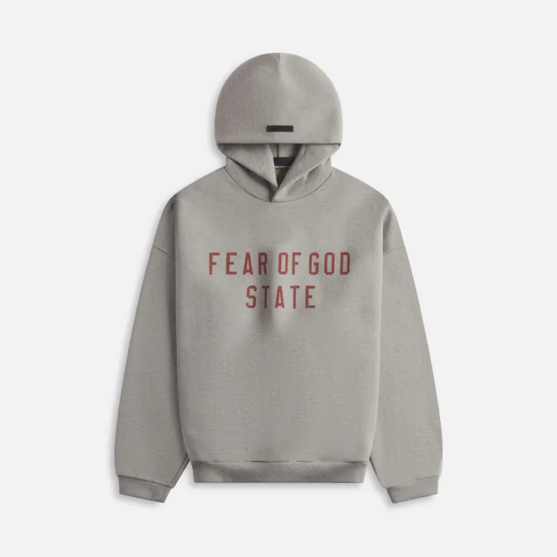Essentials Fleece Hoodie - Dark Heather sold by Kith