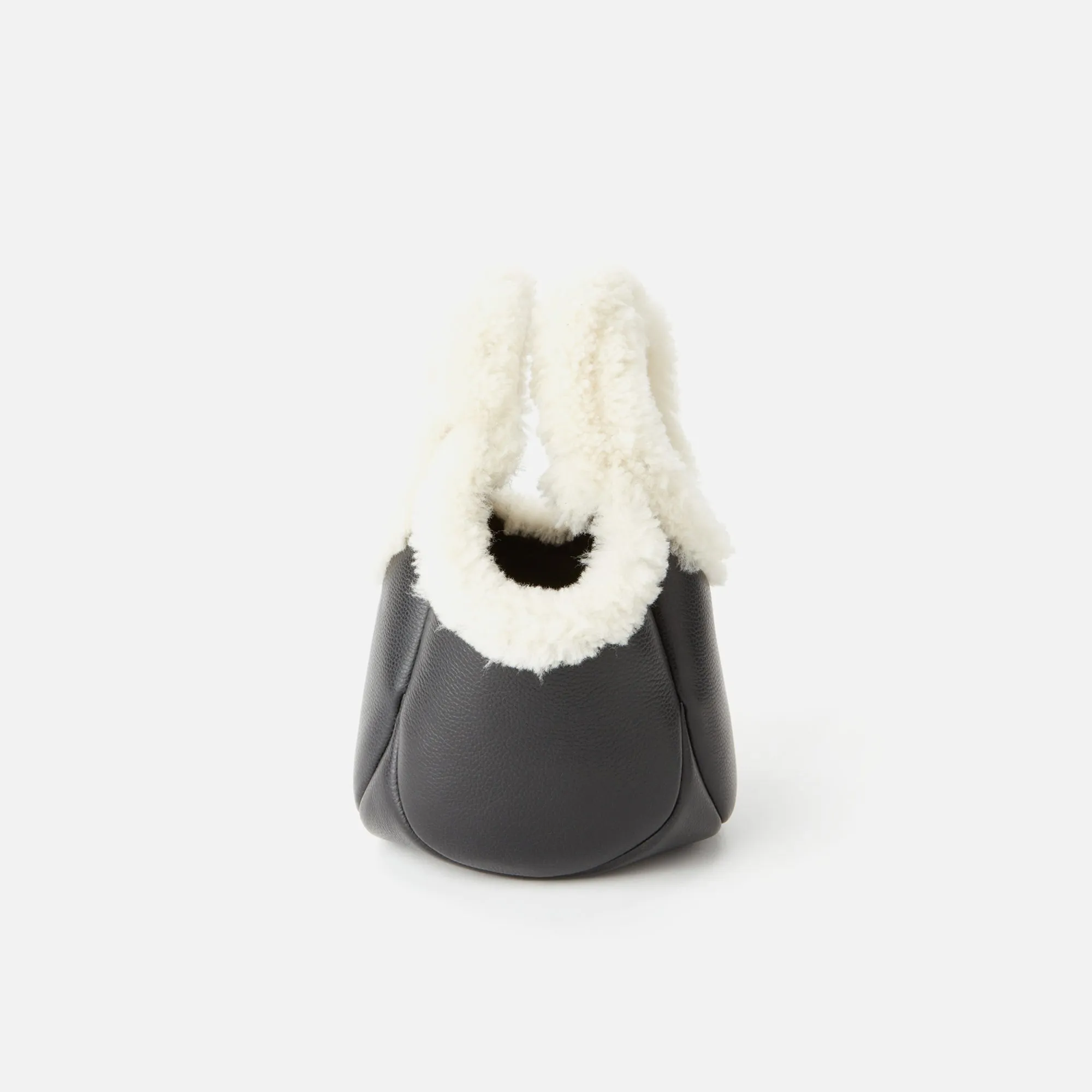 Coperni Shearling Mini Bucket Swipe Bag - Black / White sold by Kith product image thumbnail 3