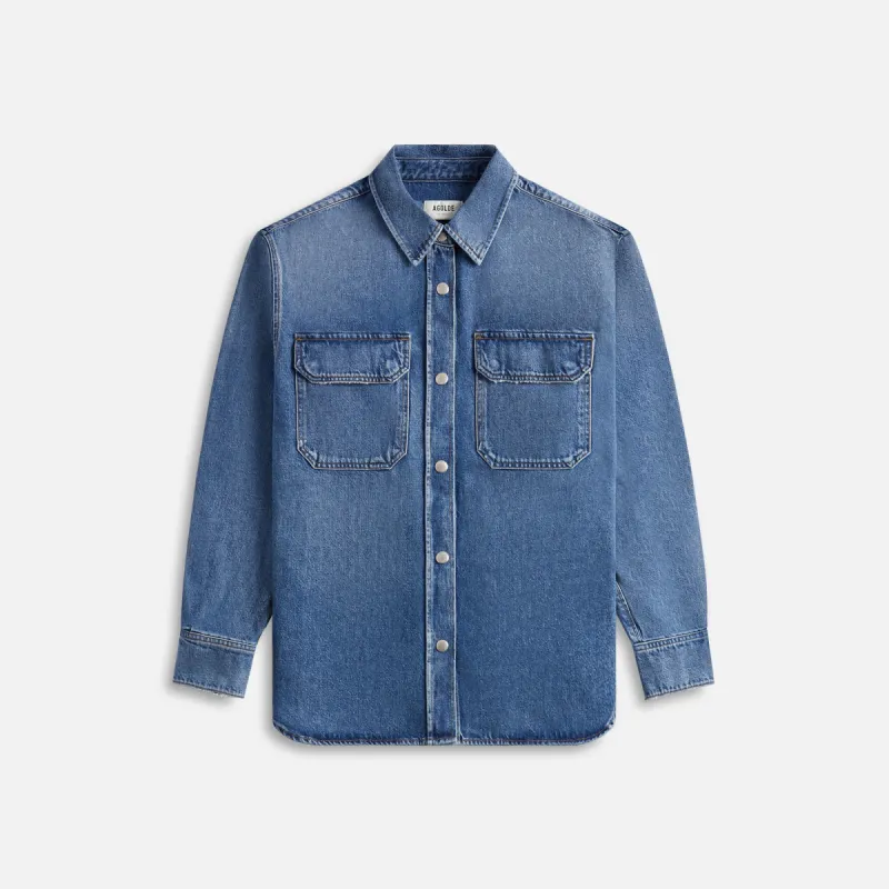 Agolde Camryn Shirt - Swing made by Agolde