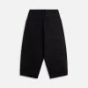 Needles H.D. Pant Painter 10Oz Denim Rose Jacquard - Black sold by Kith