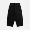 Needles H.D. Pant Painter 10Oz Denim Rose Jacquard - Black sold by Kith