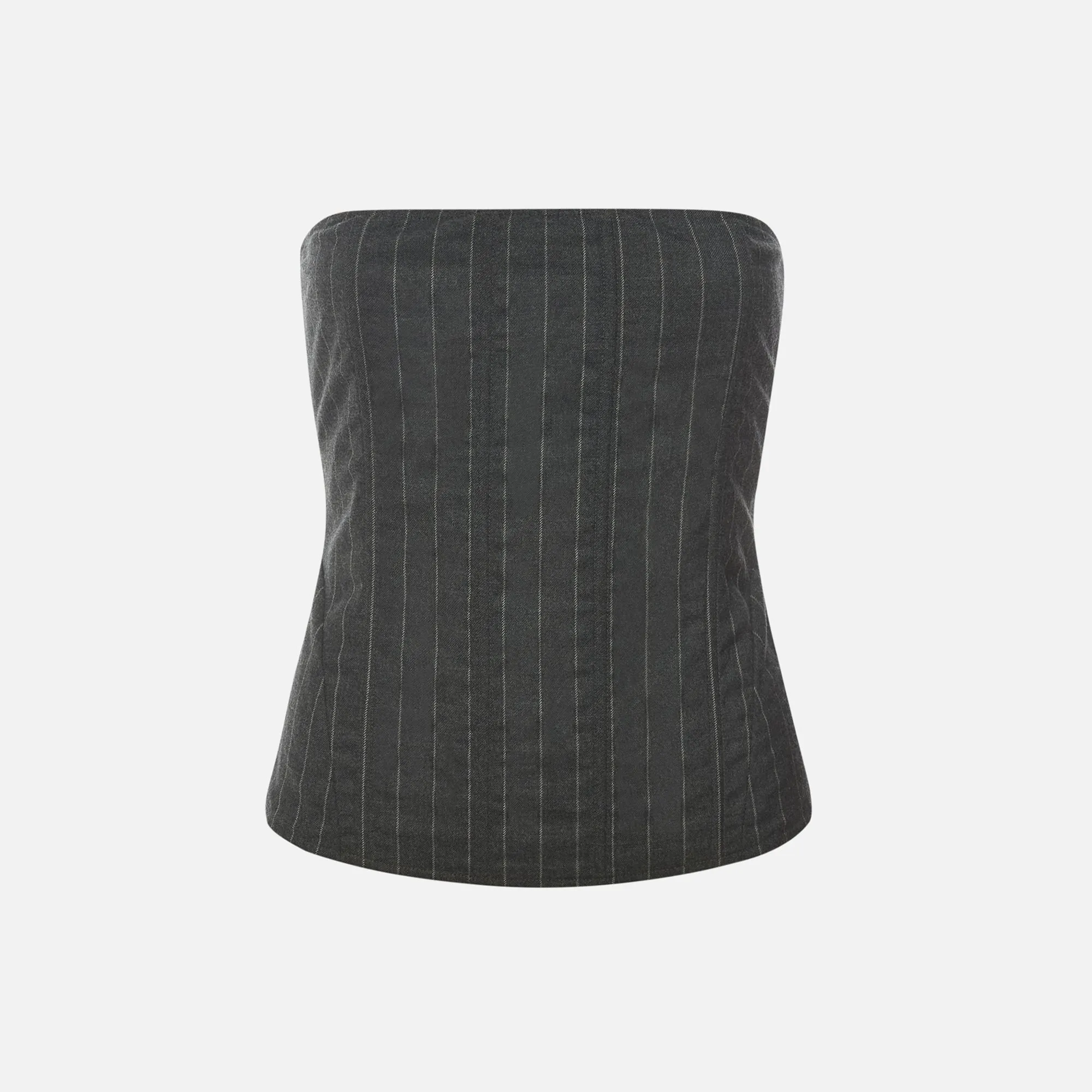 Miaou Libra Corset - Pinstripe Wool sold by Kith