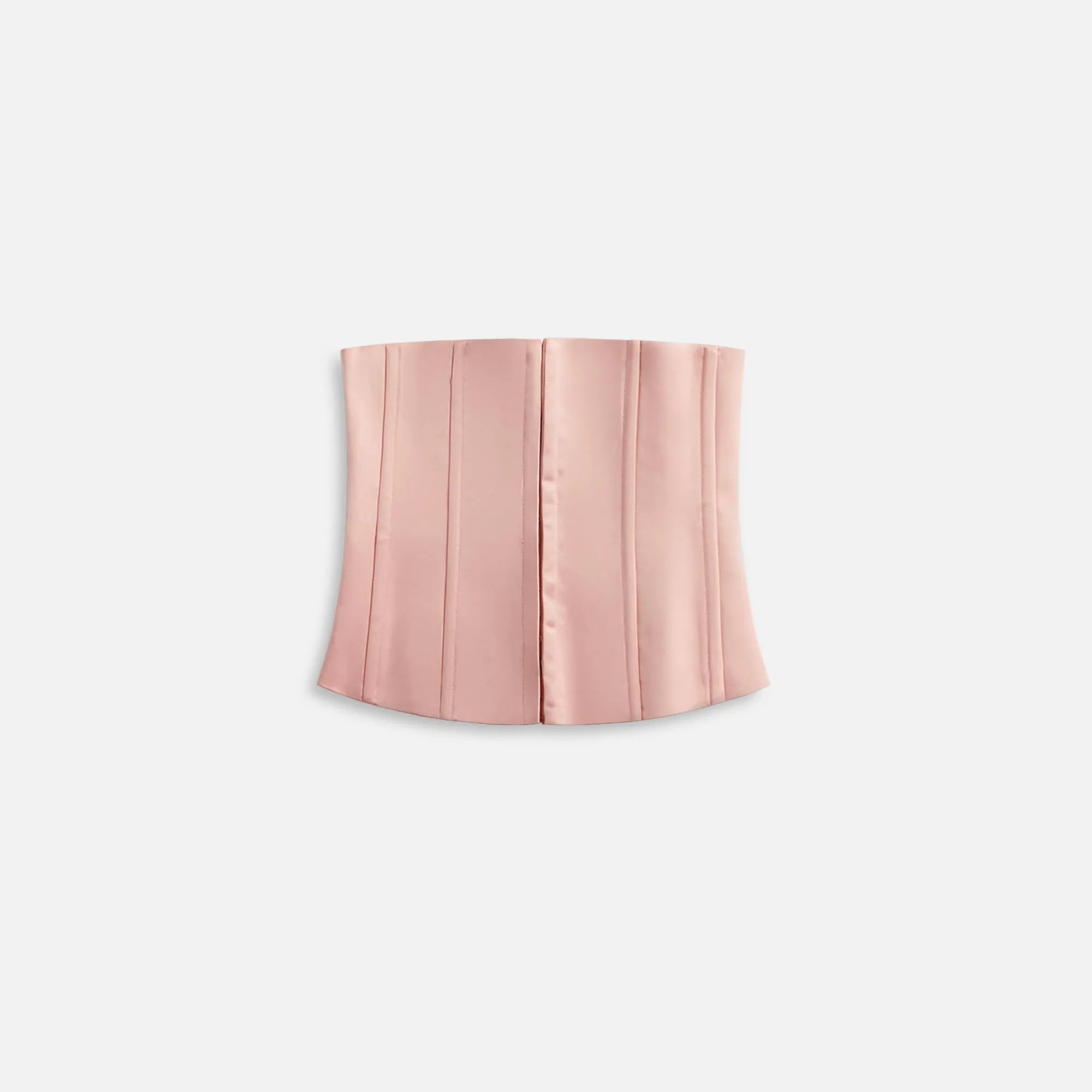 GUIZIO Satin Corset - Light Pink Satin sold by Kith
