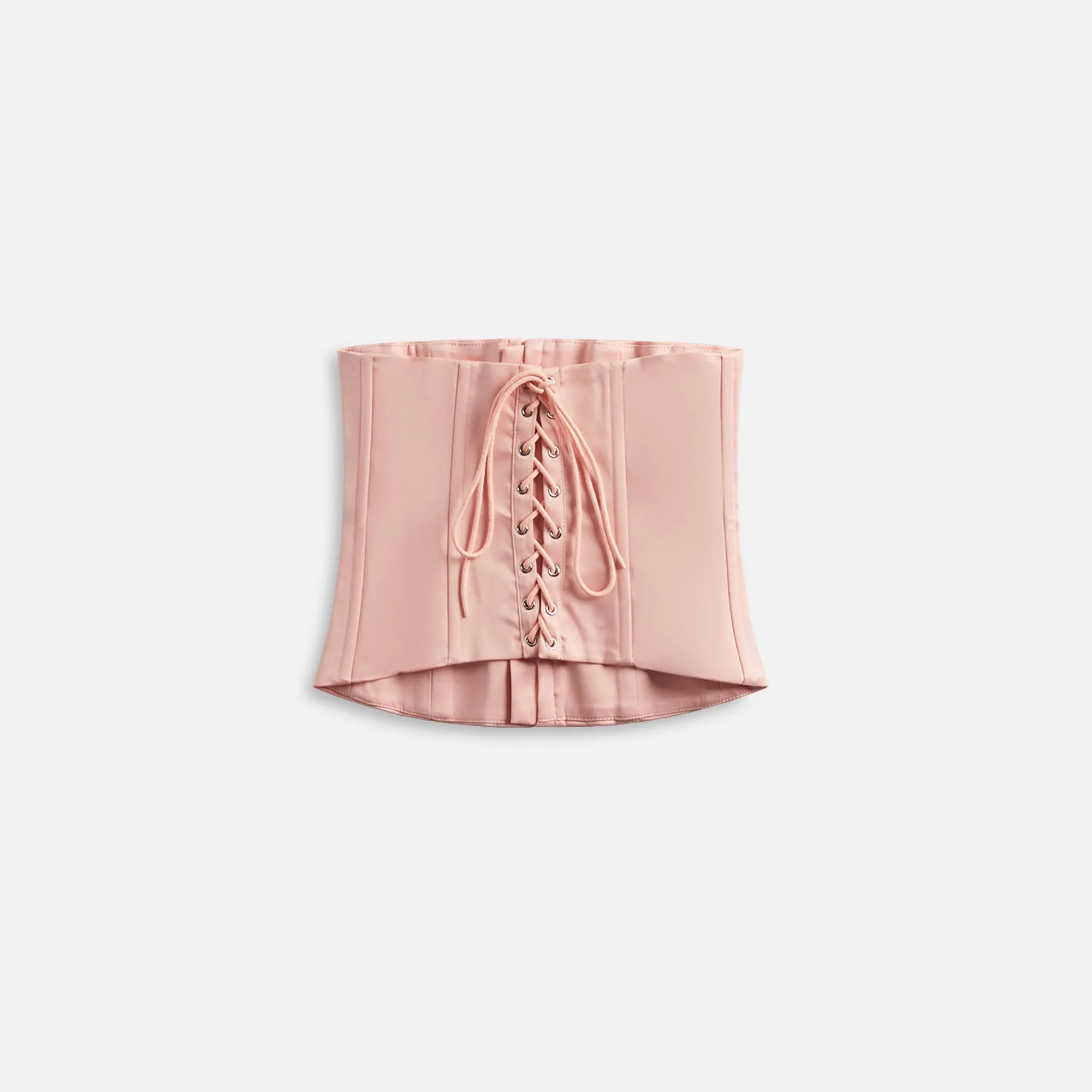 GUIZIO Satin Corset - Light Pink Satin sold by Kith product image thumbnail 2