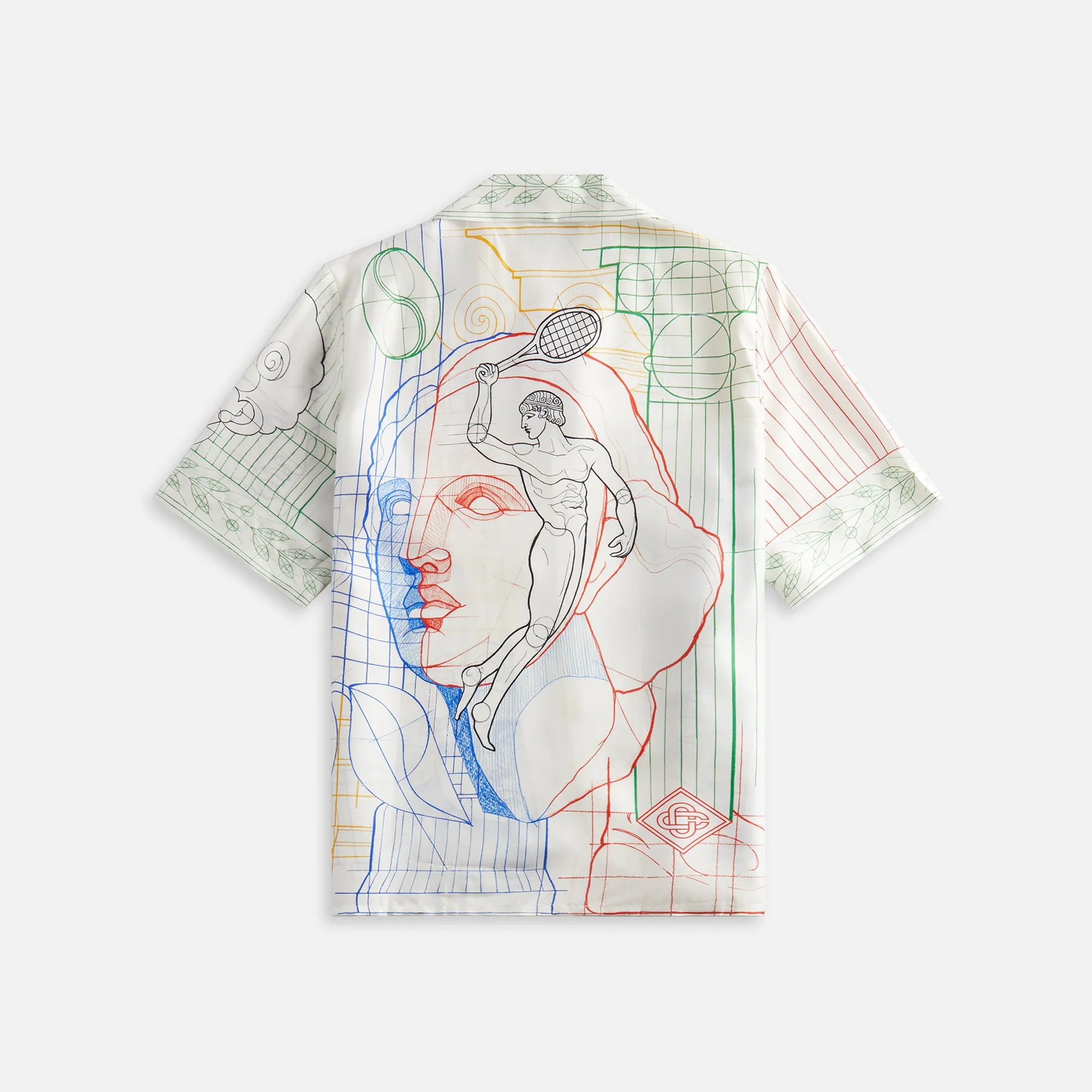Casablanca Short Sleeve Cuban Collar Shirt - Multicolour sold by Kith product image thumbnail 2