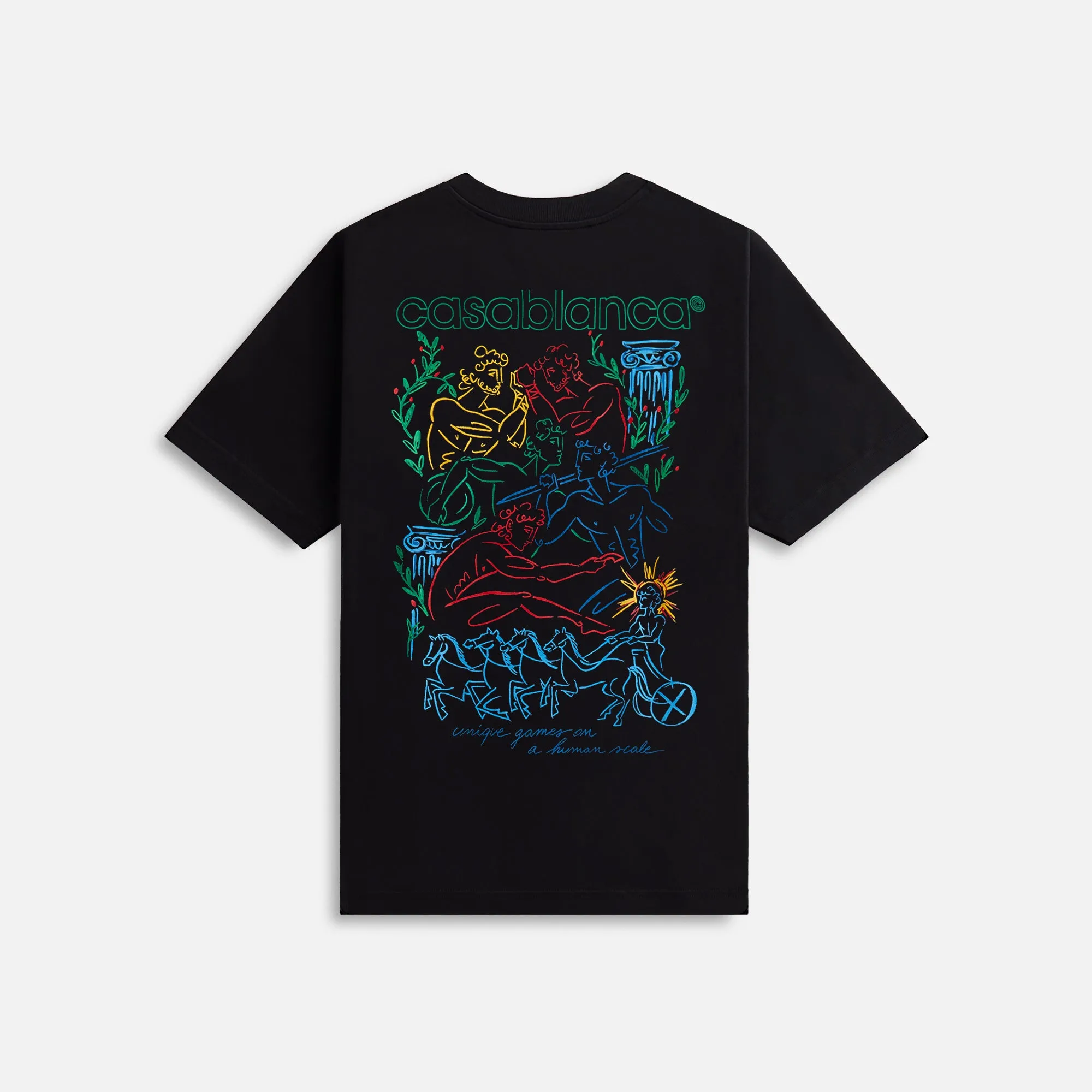 Casablanca Penthalon screen Printed Tee - Black sold by Kith product image thumbnail 2