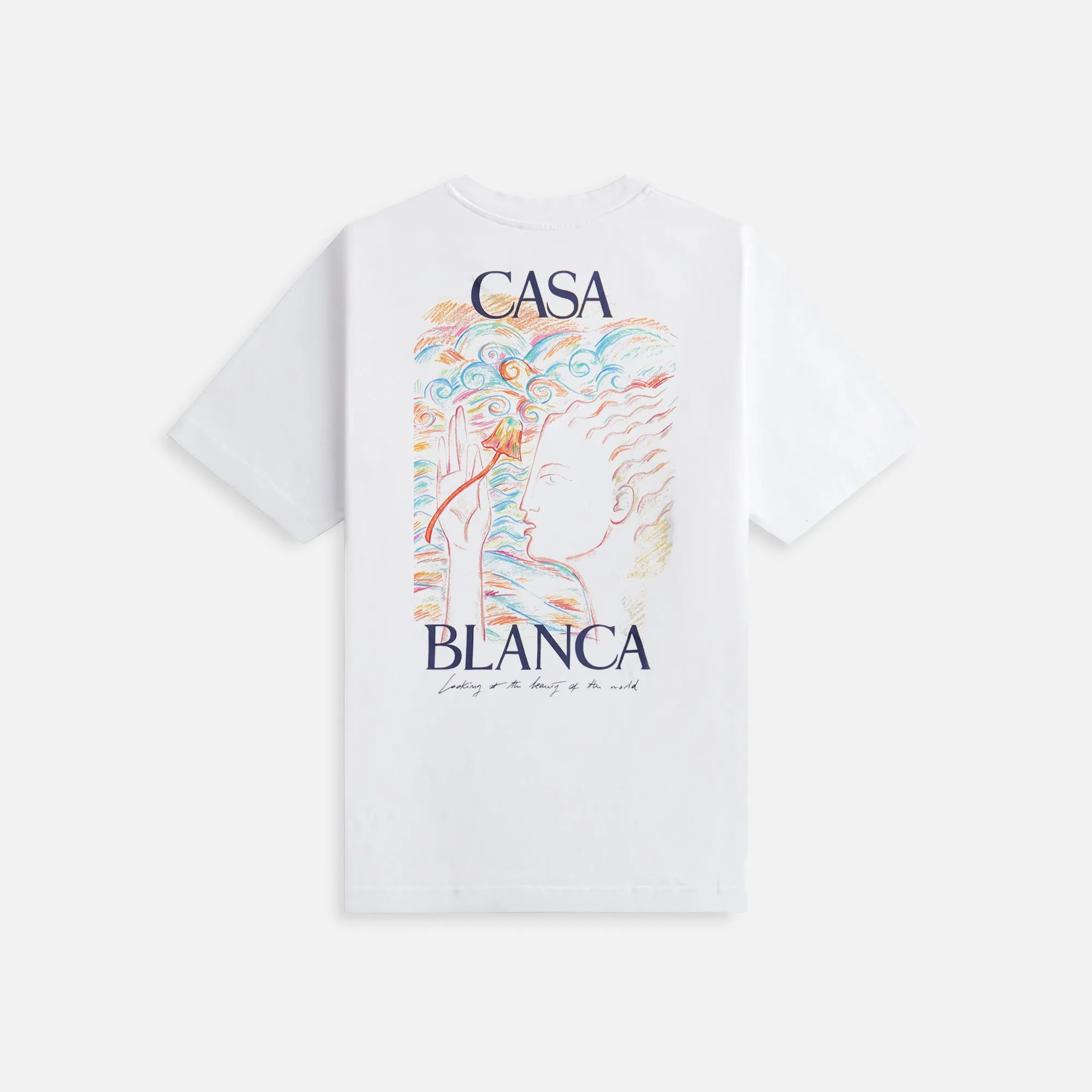 Casablanca Mushroom Goddess Printed Tee - White sold by Kith product image thumbnail 2