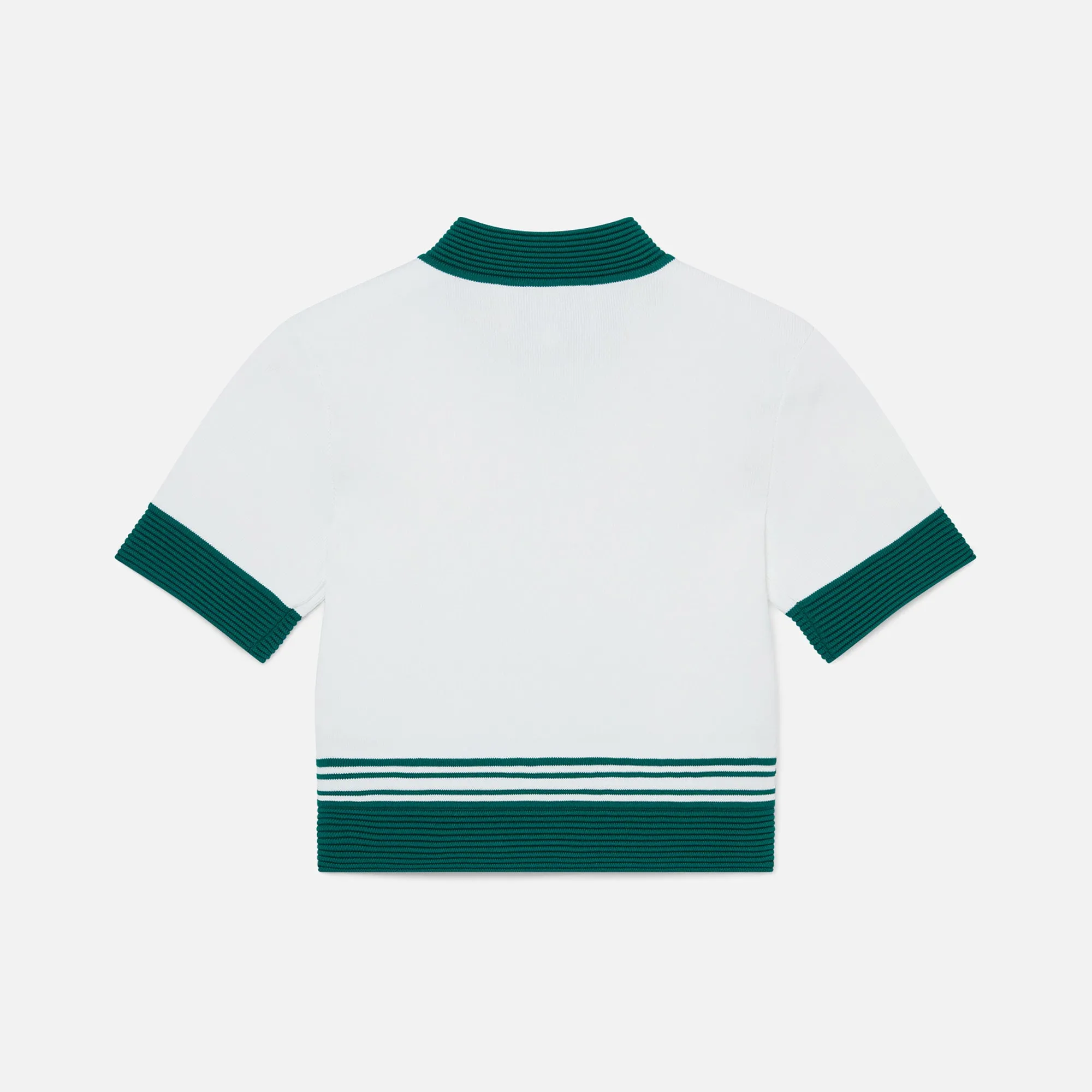 Casablanca Draped Nylon Top - White sold by Kith product image thumbnail 2