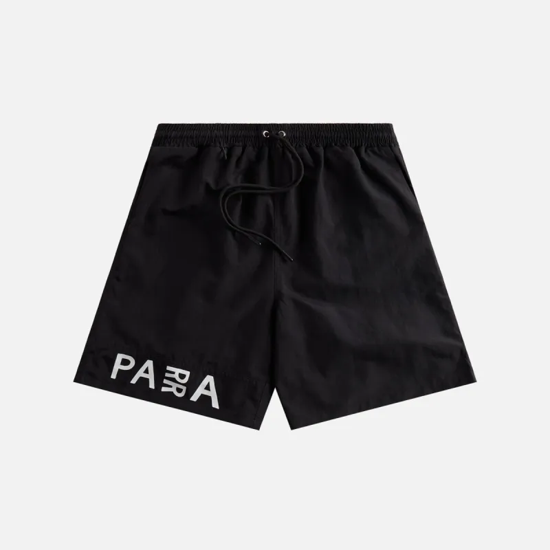 by Parra No Vision Swim Short - Black sold by Kith