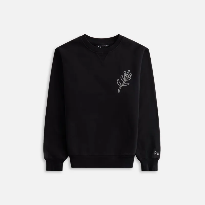 by Parra Duck Attack Crew Neck Sweatshirt - Black sold by Kith
