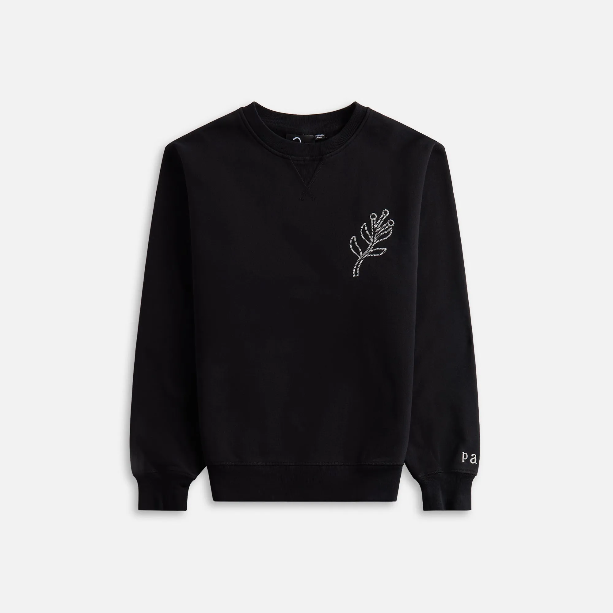 by Parra Duck Attack Crew Neck Sweatshirt - Black sold by Kith