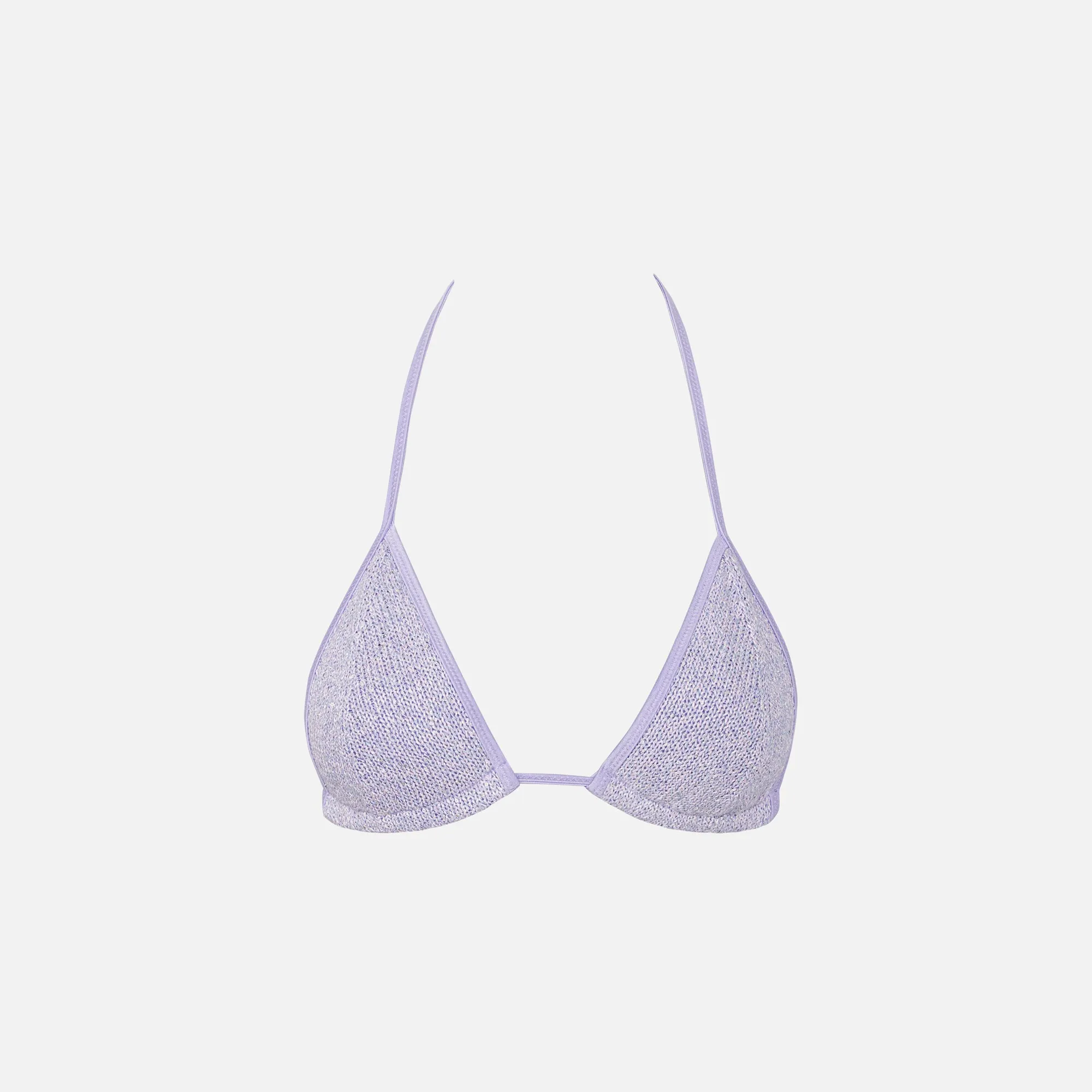 Asta Resort Lio Bikini Top - Lavender Sequin sold by Kith