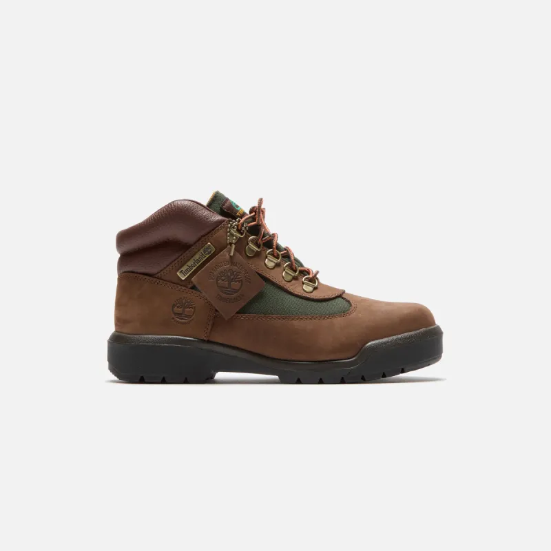 Timberland Mid Lace-Up Waterproof Field Boot - Chocolate sold by Kith