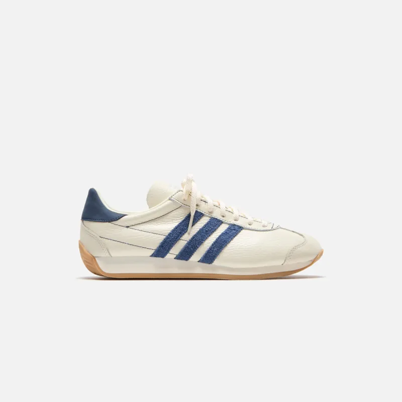 adidas WMNS Country OG - Night Indigo / Off White / Silver Met sold by Kith