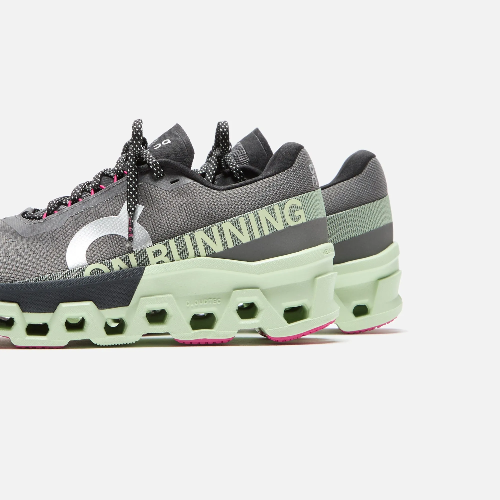 On Running Cloudmonster 2 - Asphalt / Lima sold by Kith product image thumbnail 3