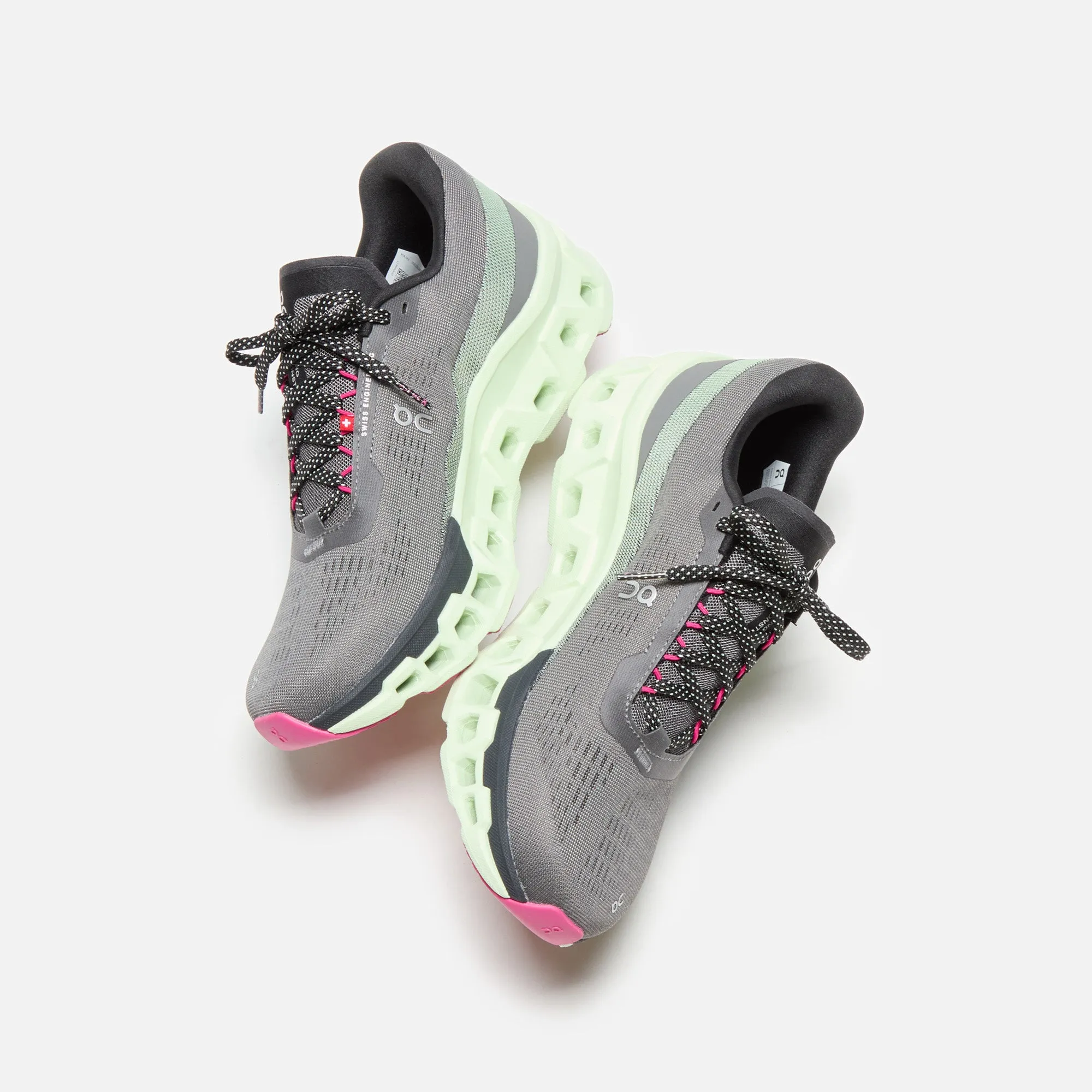 On Running Cloudmonster 2 - Asphalt / Lima sold by Kith product image thumbnail 4