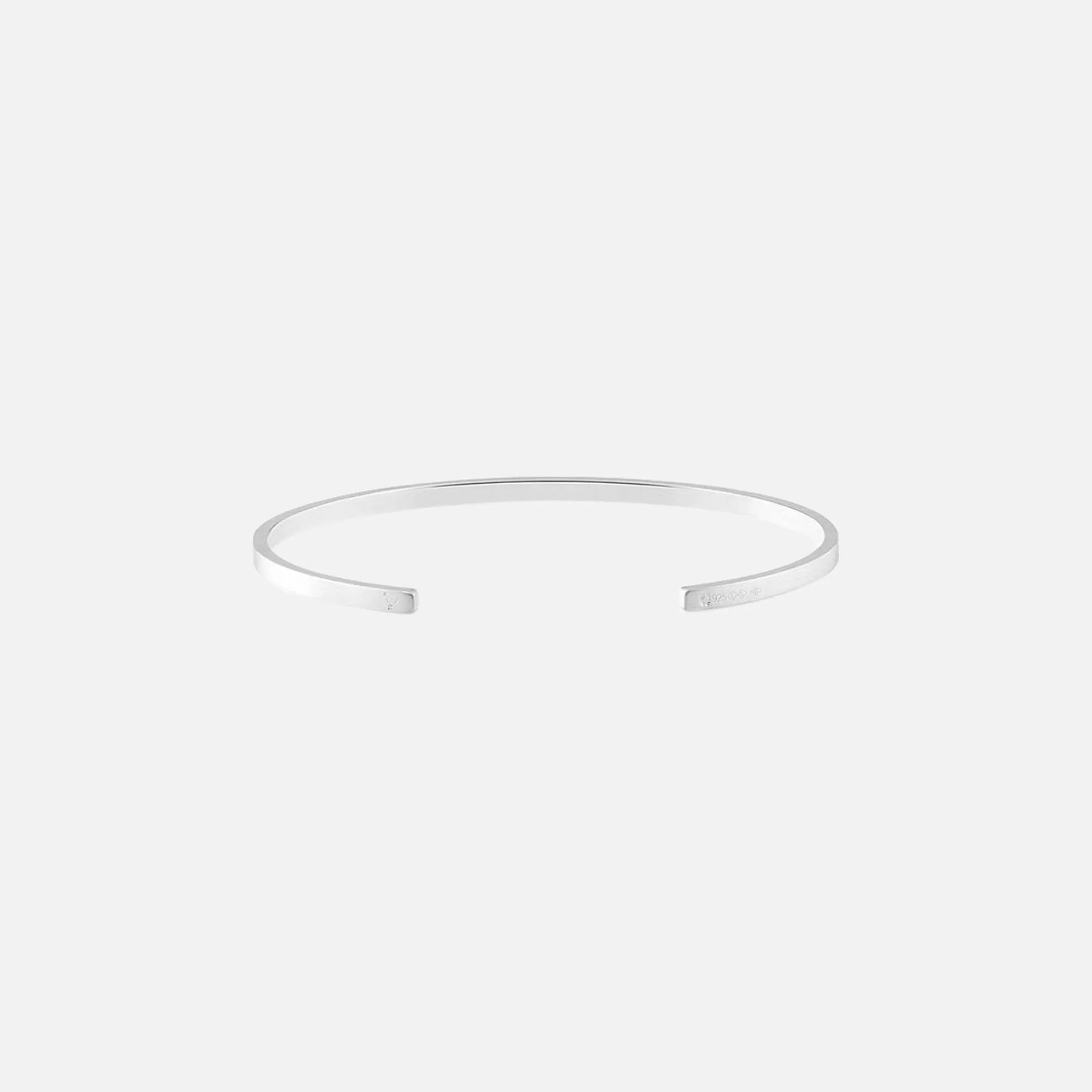 Le Gramme 7g Ribbon Bracelet - Brushed Sterling Silver sold by Kith