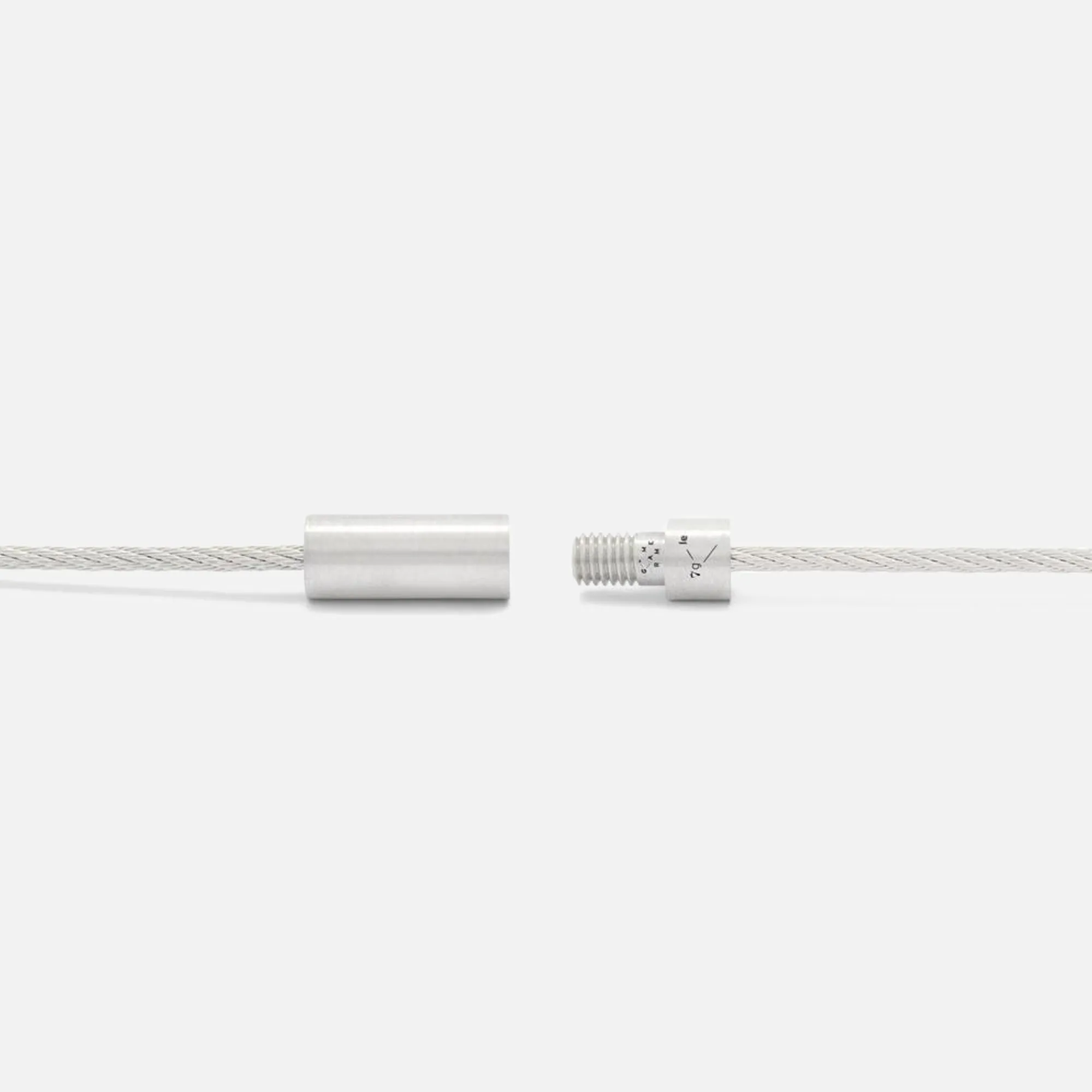 Le Gramme 7g Cable Bracelet - Brushed Sterling Silver sold by Kith product image thumbnail 2