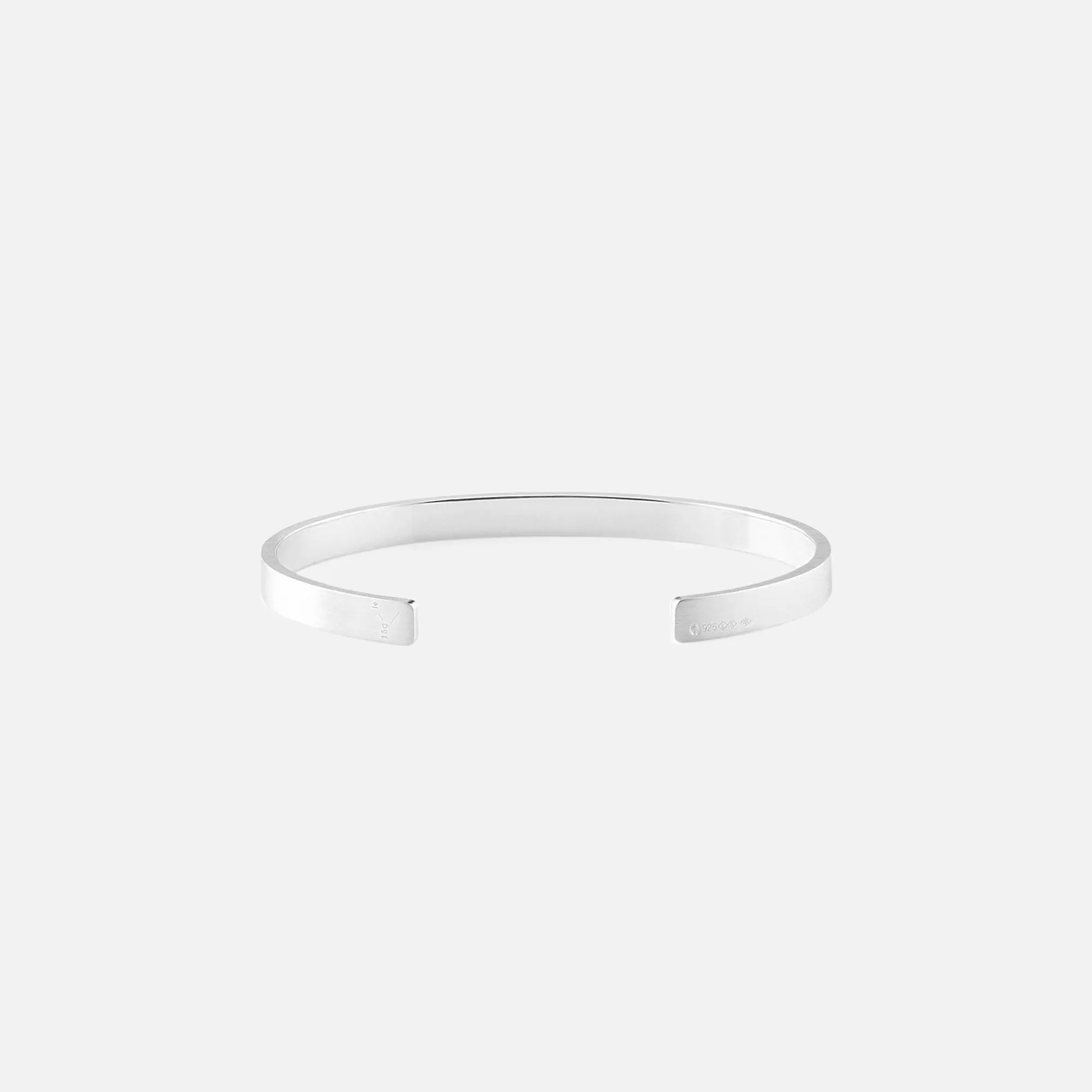 Le Gramme Ribbon Bracelet 15 G - Brushed Sterling Silver sold by Kith