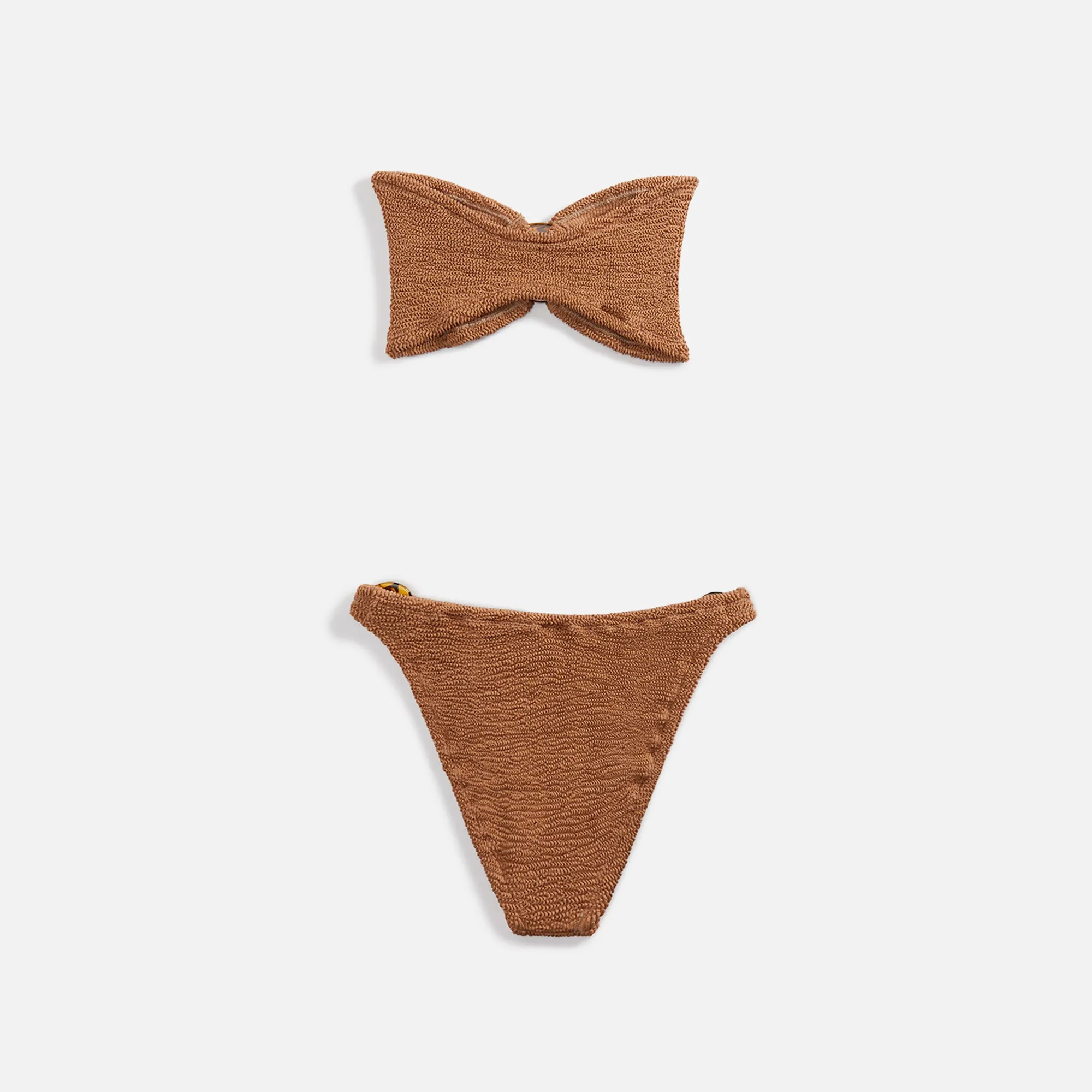 Hunza G Gloria Bikini - Metallic Cocoa sold by Kith product image thumbnail 2