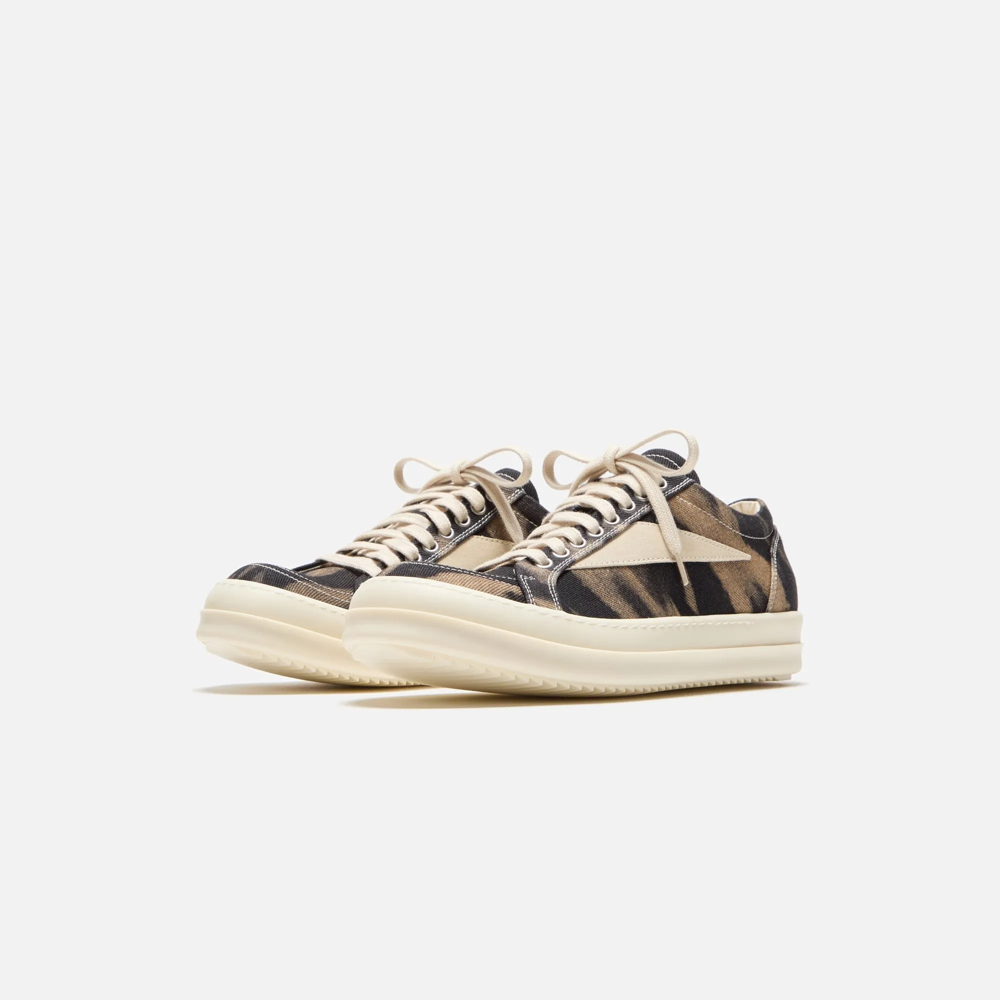 Rick Owens Vintage Sneakers - Black / Terra / Milk sold by Kith product image thumbnail 2
