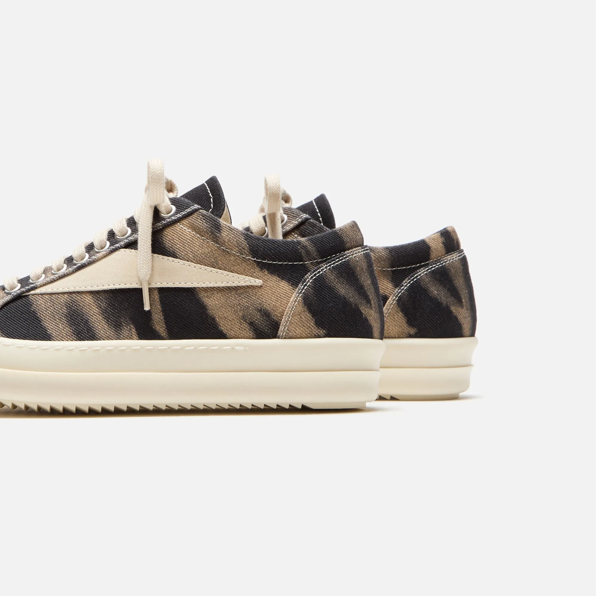 Rick Owens Vintage Sneakers - Black / Terra / Milk sold by Kith product image thumbnail 3