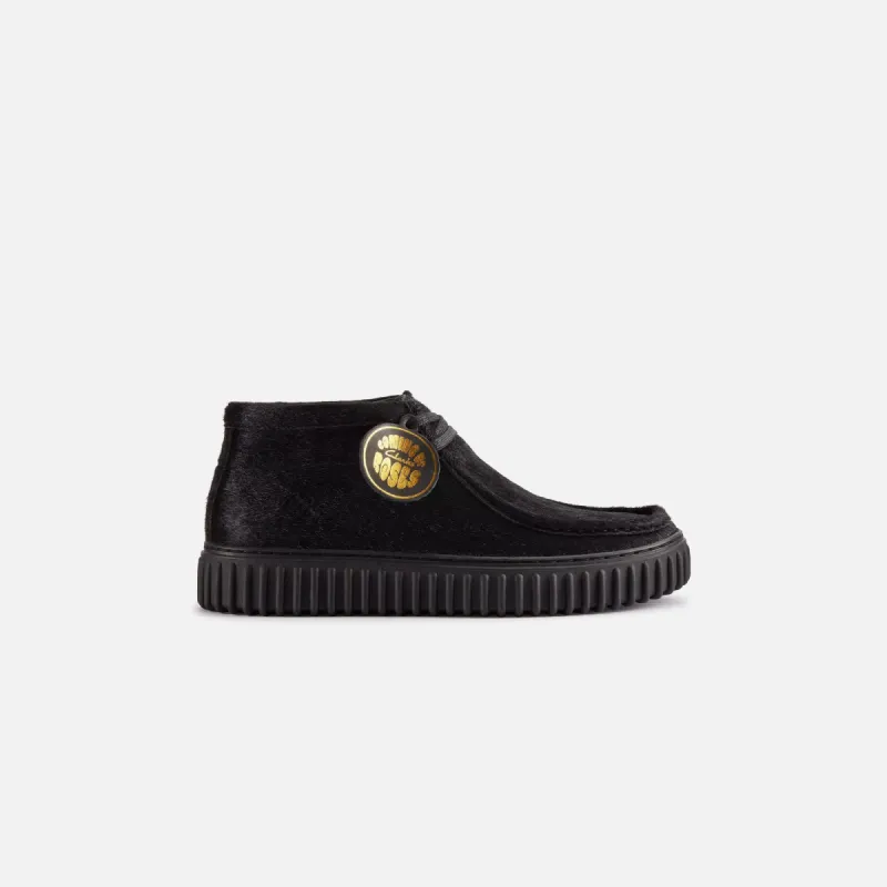 Clarks x Martine Rose Torhill Hi - Black Interest Leather made by Clarks