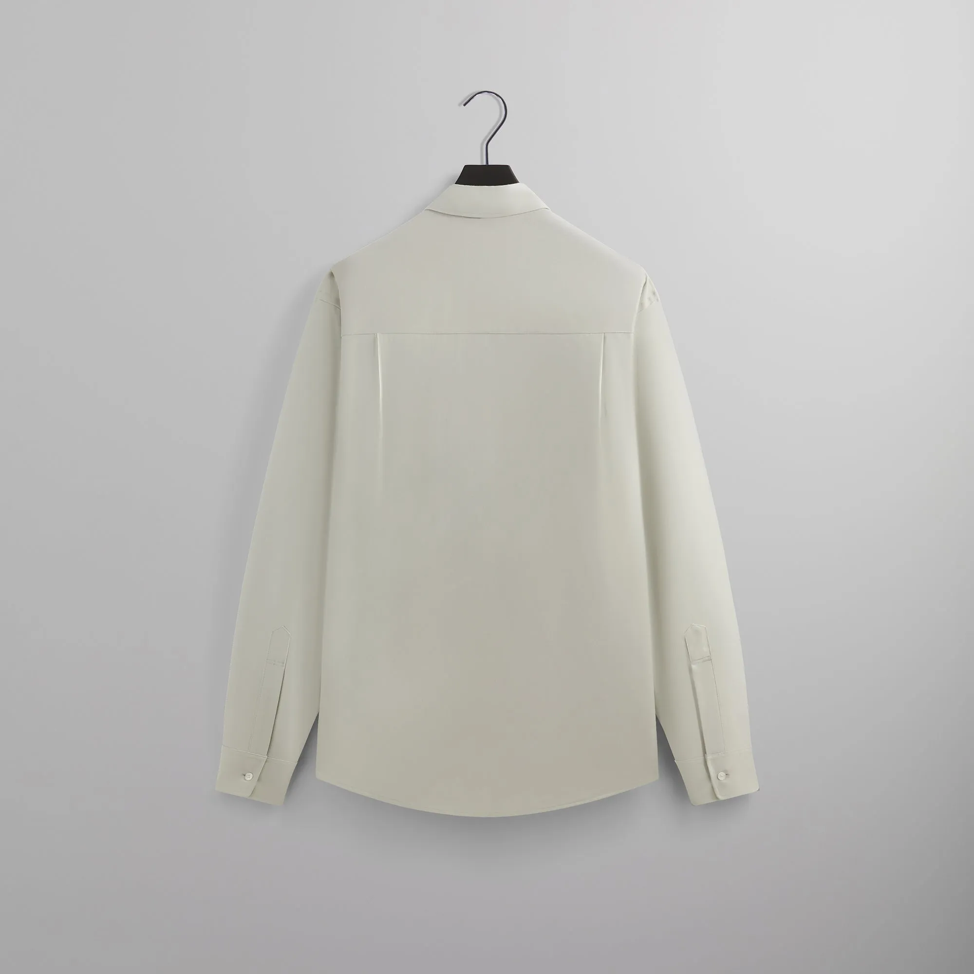 Kith 101 for Auralee Super Light Wool Shirt - Mercury sold by Kith product image thumbnail 2