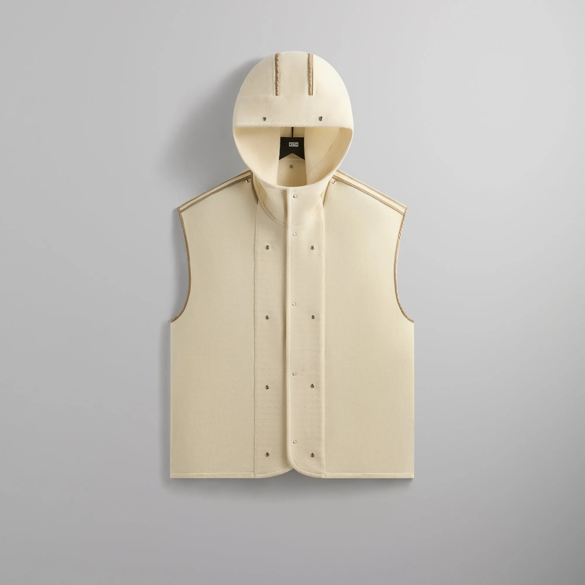 Kith 101 for Auralee Heavy Canvas Liner Coat - White Pepper sold by Kith product image thumbnail 3
