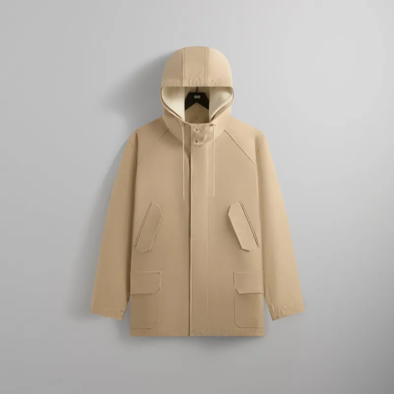 Kith 101 for Auralee Heavy Canvas Liner Coat  - White Pepper sold by Kith