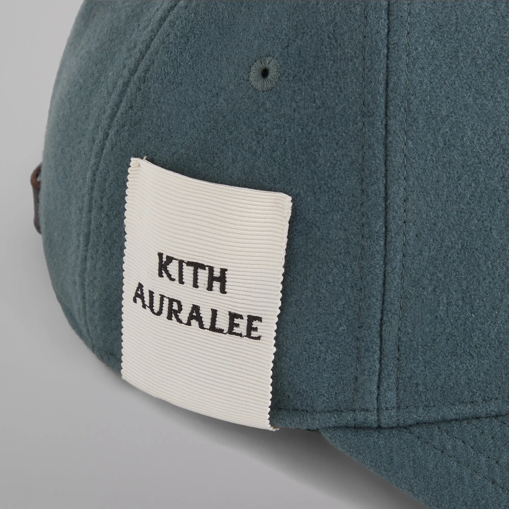 Kith 101 for Auralee Superfine Wool Aaron Cap - Court sold by Kith product image thumbnail 5
