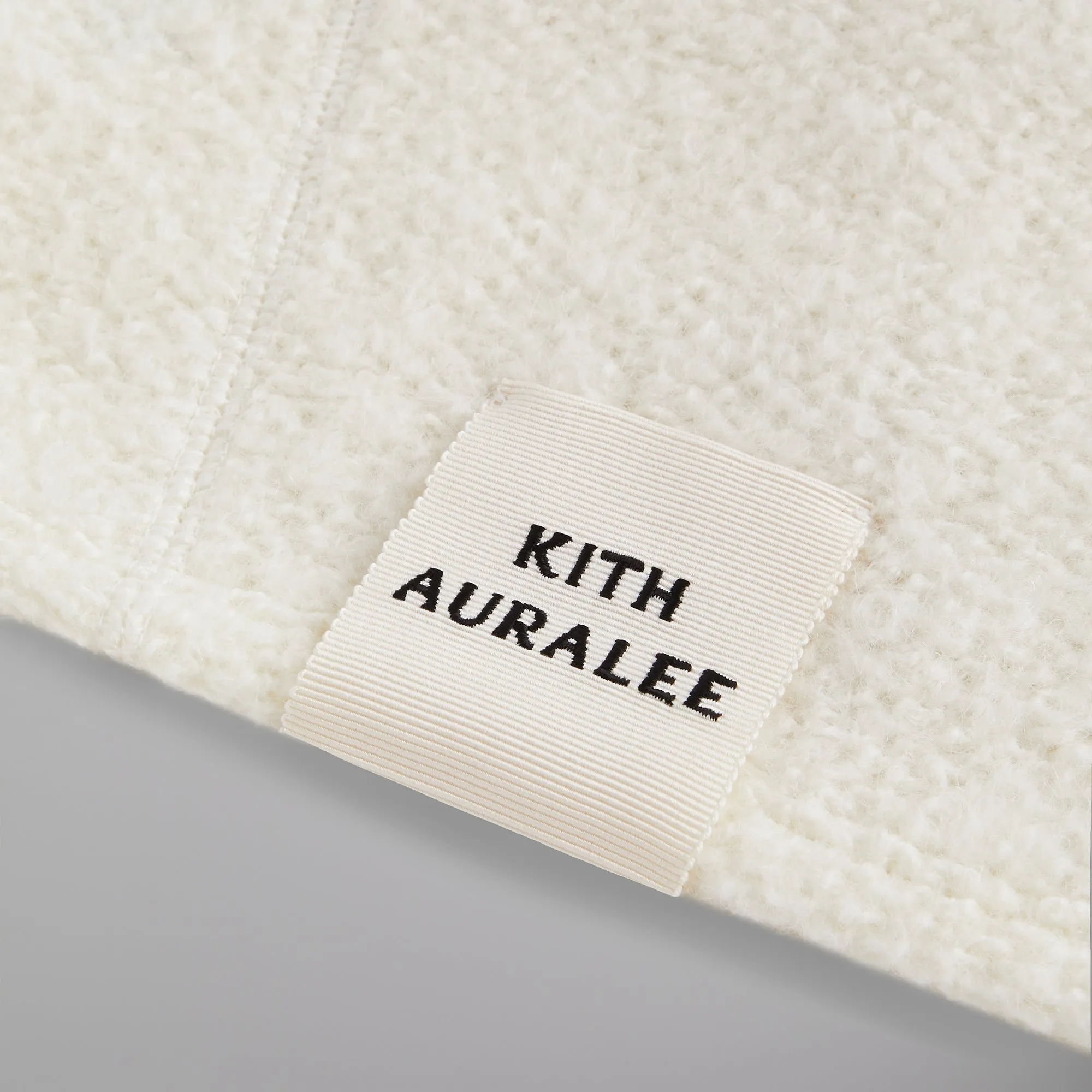 Kith 101 for Auralee Wool Milton Balaclava - Sandrift sold by Kith product image thumbnail 4