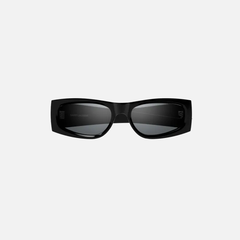 Saint Laurent Rectangle Frames - Black sold by Kith