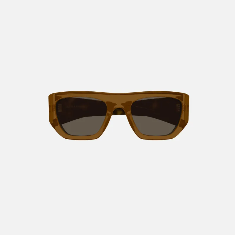 Saint Laurent 740 Frame - Tortoise sold by Kith