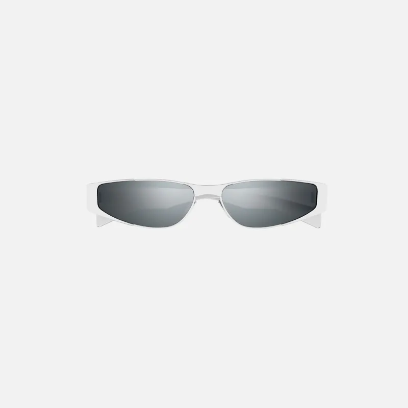 Saint Laurent 739 Frame - Grey Metal sold by Kith