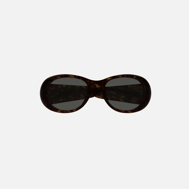 Saint Laurent 736 Frame - Tortoise sold by Kith