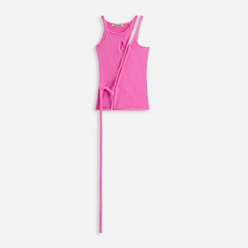 Ottolinger Strappy Knit Top - Pink Fade sold by Kith