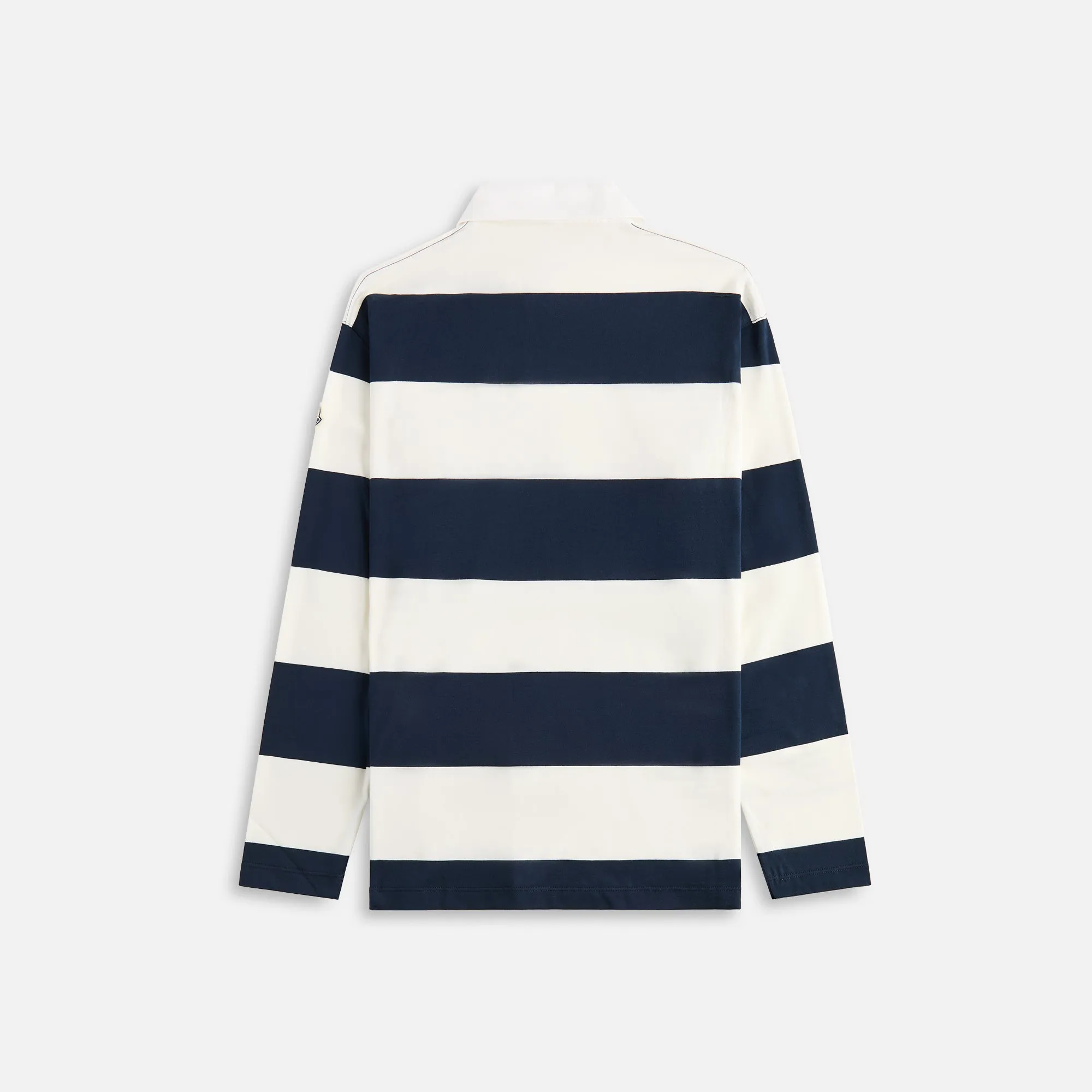 Moncler Long Sleeve Polo - Dark Blue sold by Kith product image thumbnail 2