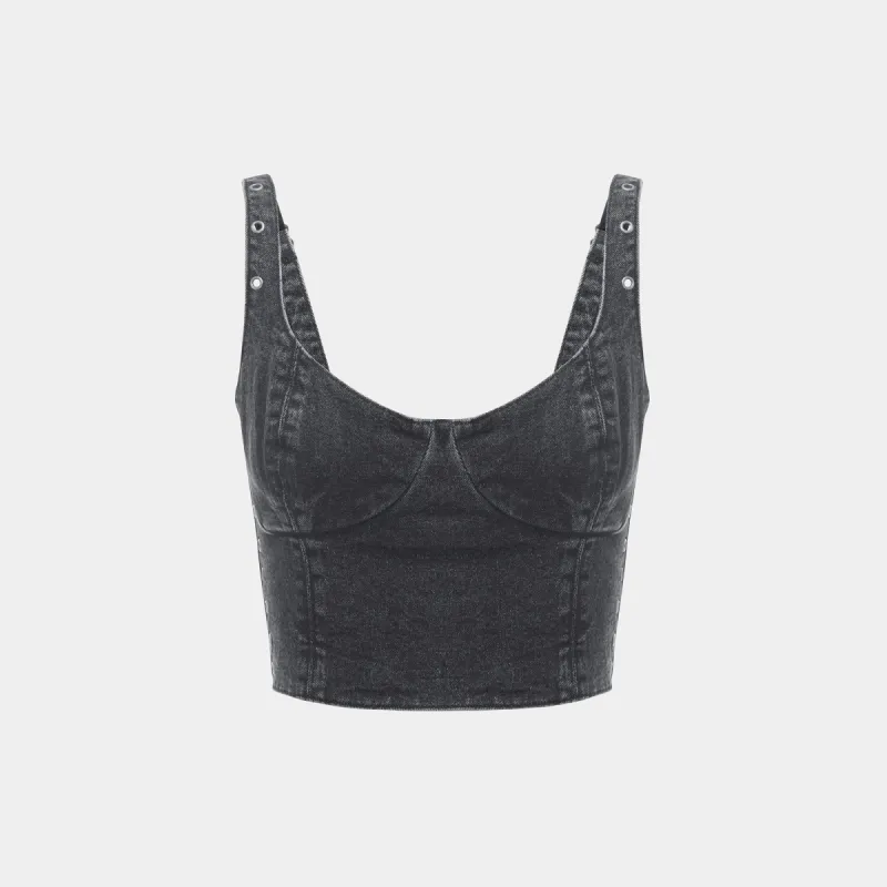 Ksubi Dauphine Bustier - Shadow sold by Kith