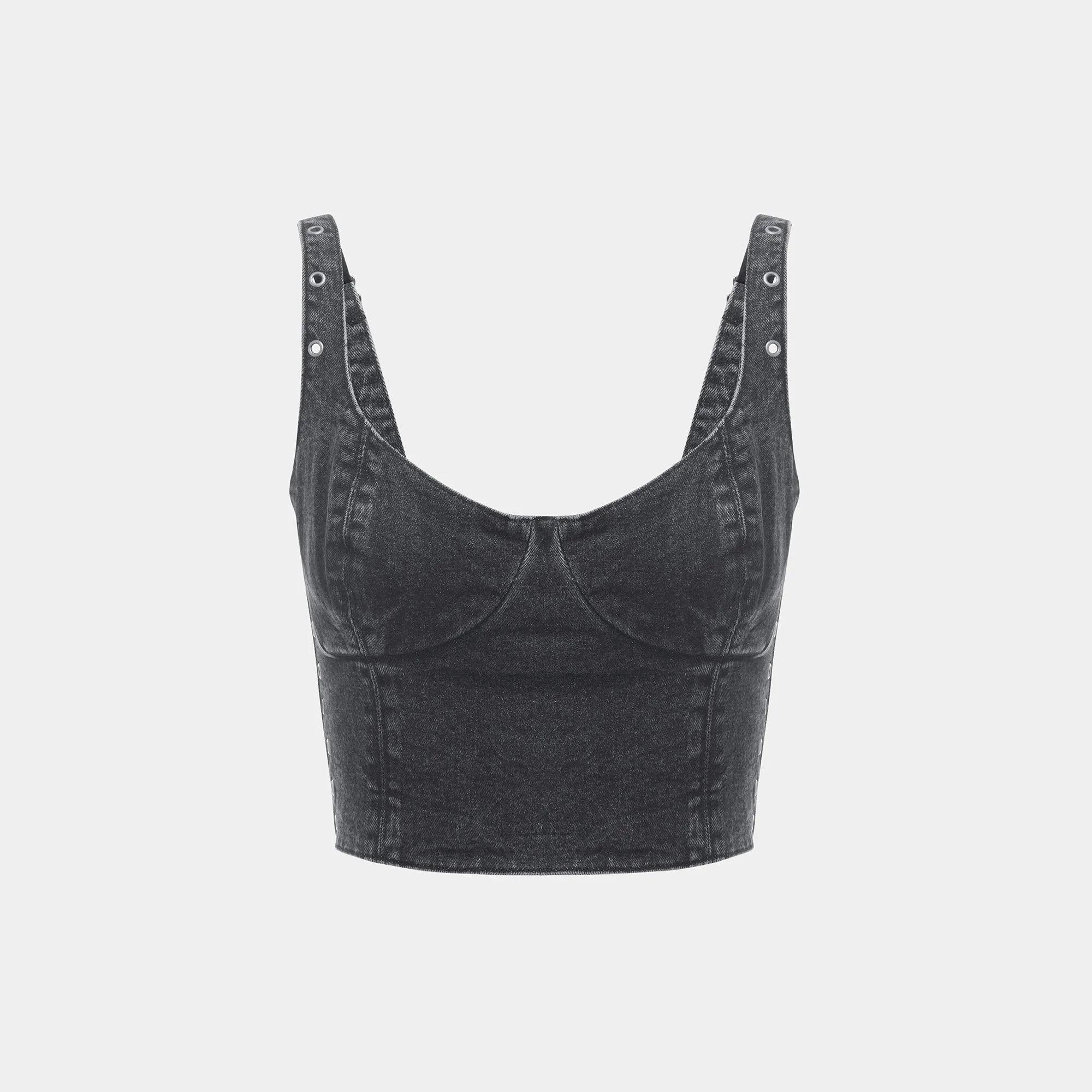 Ksubi Dauphine Bustier - Shadow sold by Kith