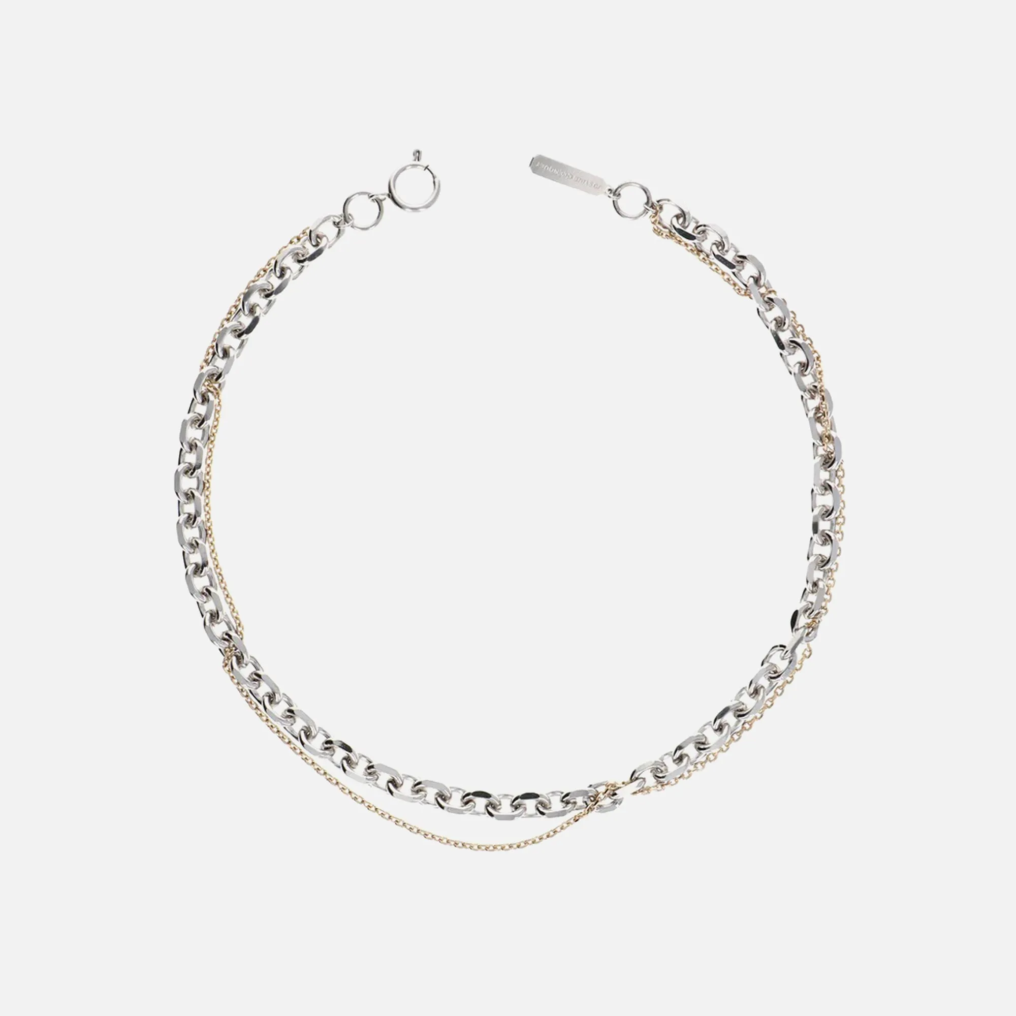 Justine Clenquet Dana Necklace - Gold / Palladium sold by Kith