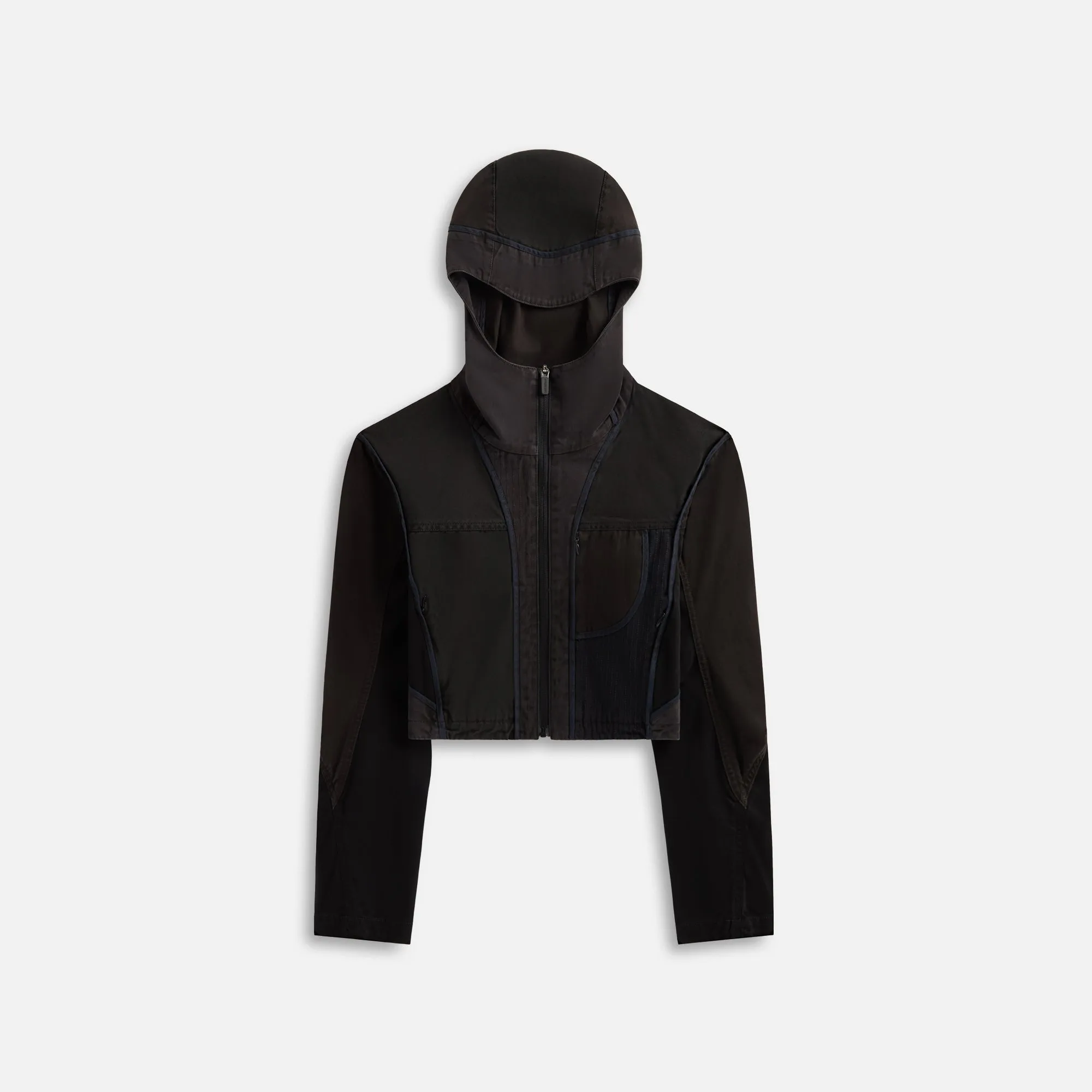 Hyein Seo Patchwork Crop Jacket - Stone sold by Kith