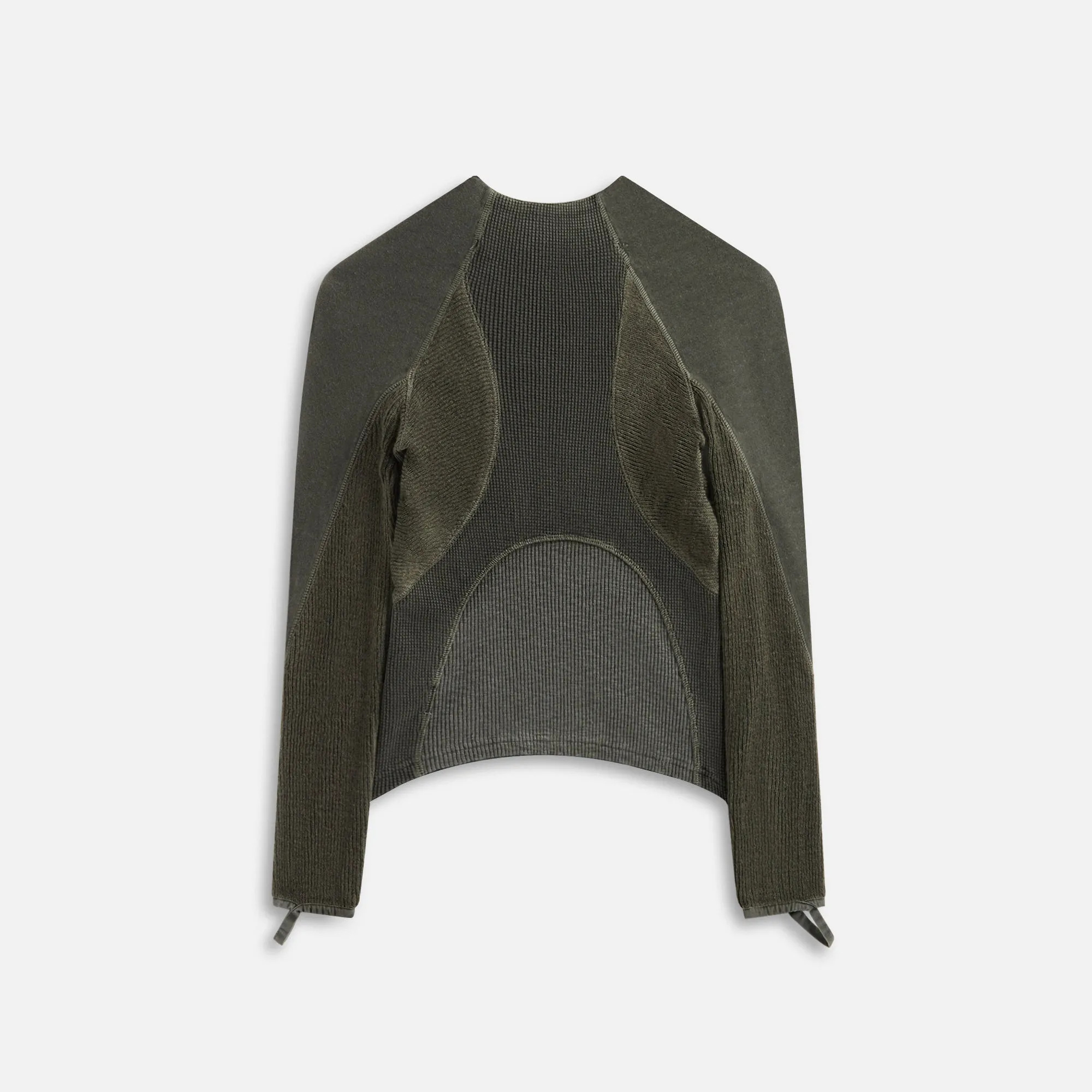 Hyein Seo Half Zip Raglan - Khaki sold by Kith product image thumbnail 2