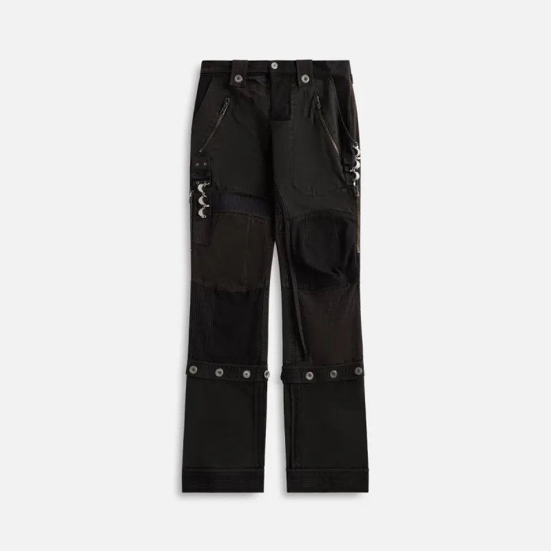 Hyein Seo Convertible Patchwork Pants - Stone sold by Kith