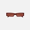 Gucci Rectangular Frame - Rosso Ancora sold by Kith