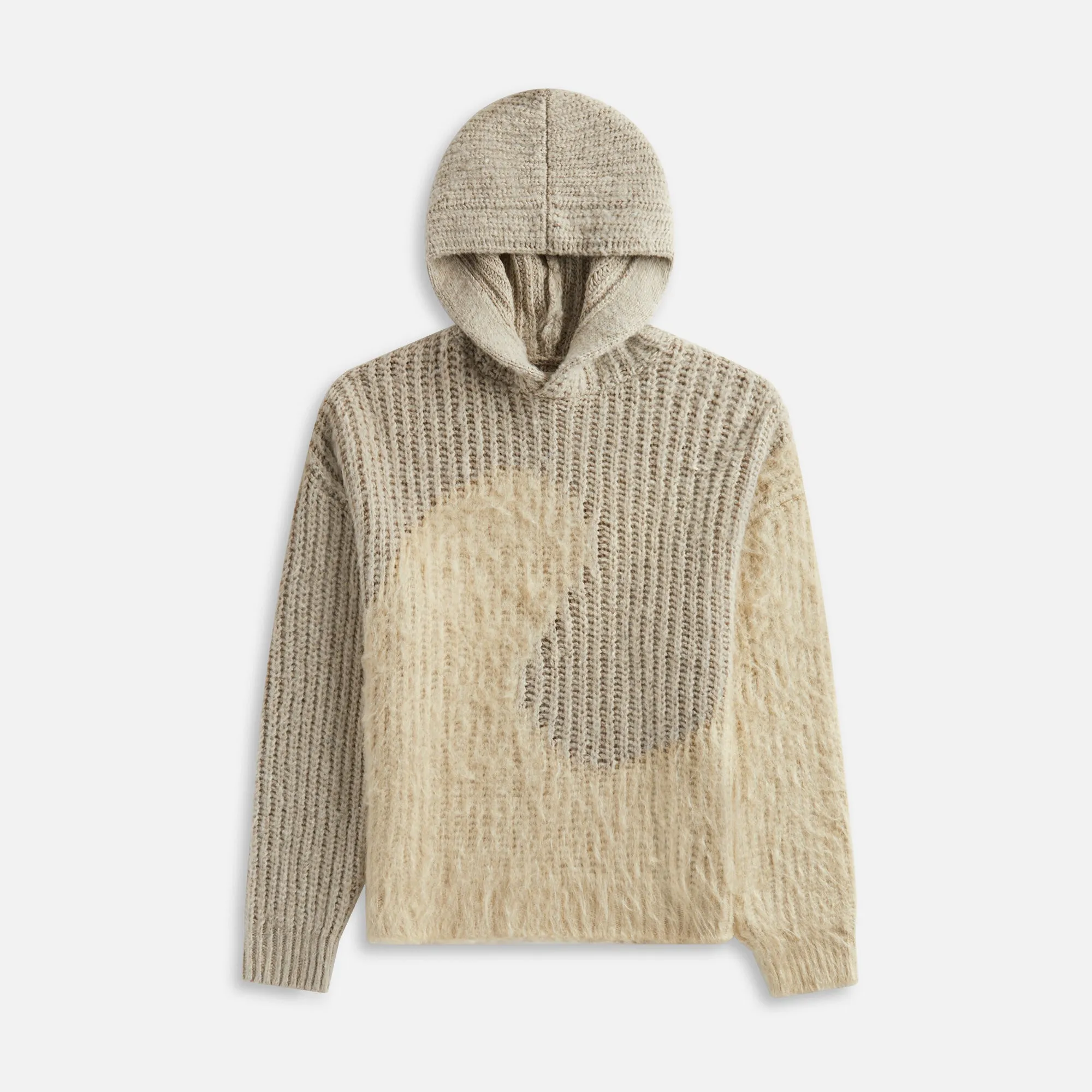 ERL Unisex Silk Swirl Hoodie - Grey sold by Kith