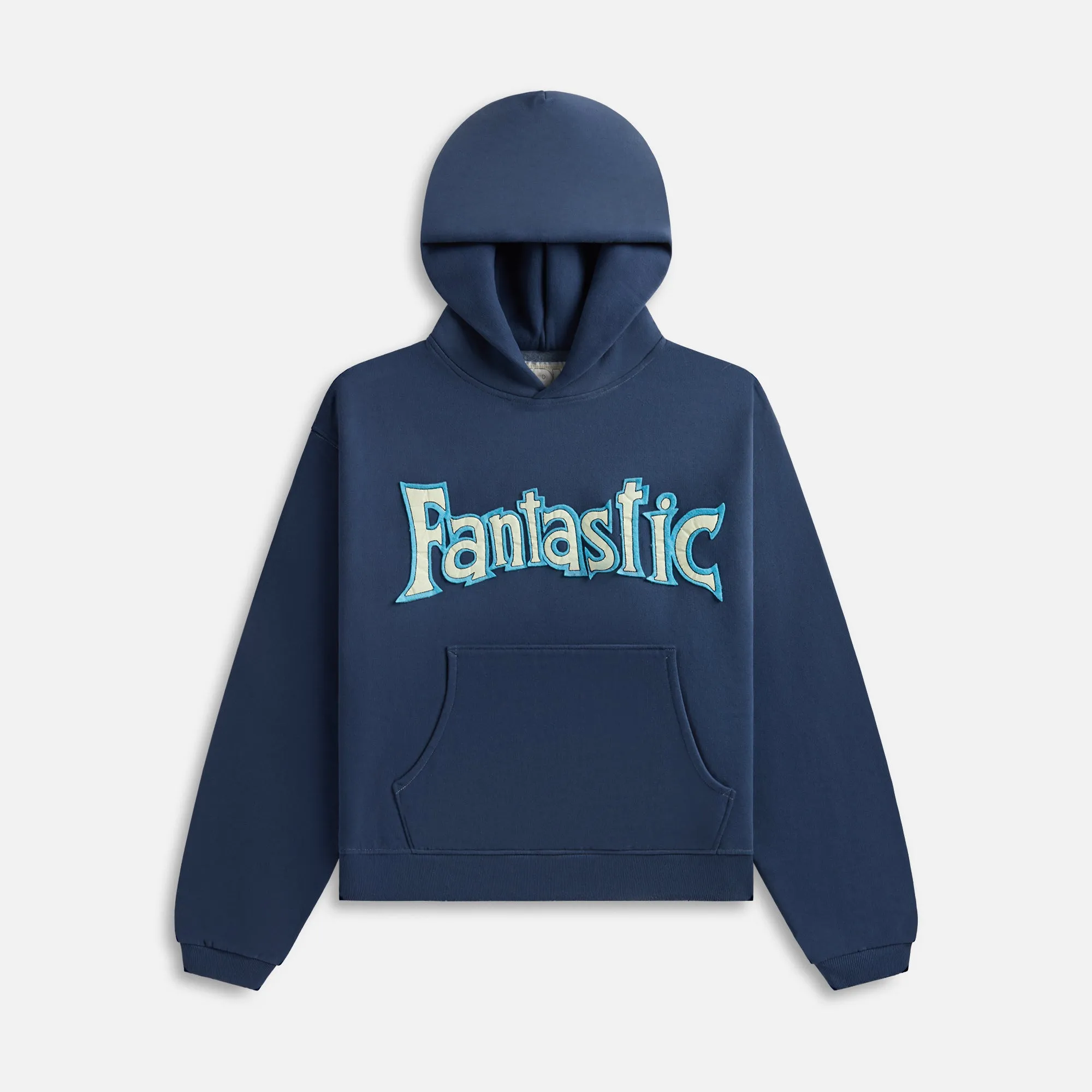 ERL Unisex Fantastic Hoodie - Navy sold by Kith